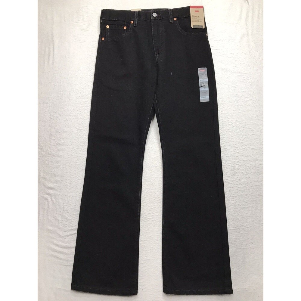 NWT LEVIS 517 Boot Jeans Men 30x30 Black Western Cowboy Grunge Rock